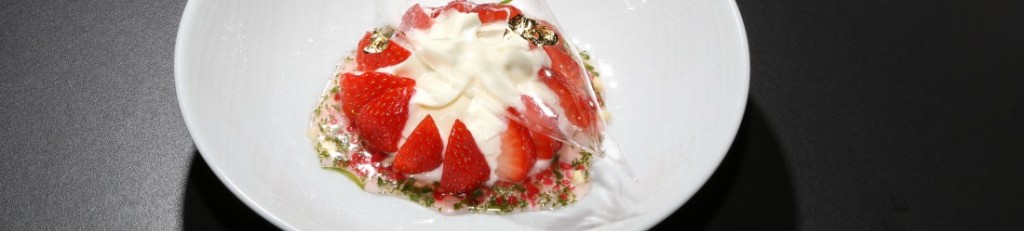 dessert aux fraises de Naoëlle d'Hainaut
