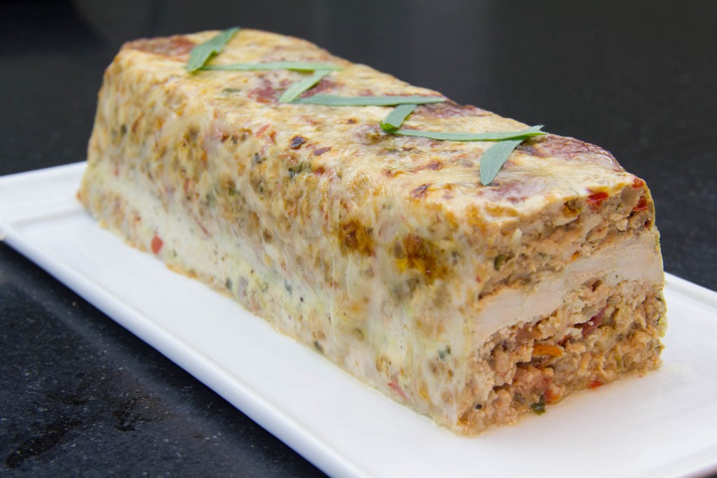 Terrine de poulet à l'estragon et tomates séchées [les] Gourmantissimes