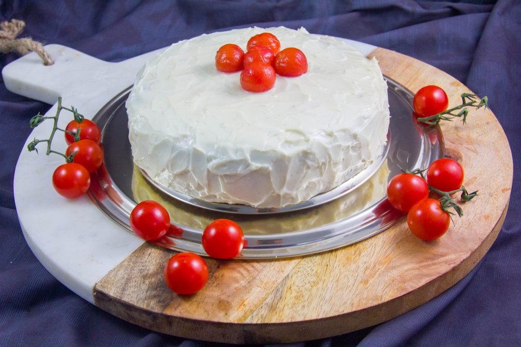 Le Bloody Cake de Mercotte ou Tomato soup cake